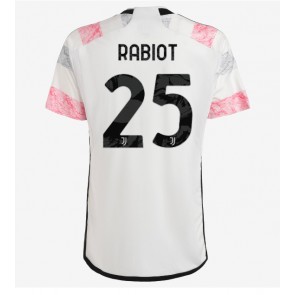 Juventus Adrien Rabiot #25 Bortatröja 2023-24 Kortärmad